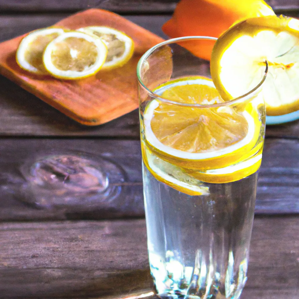 Co daje picie wody z cytryną?